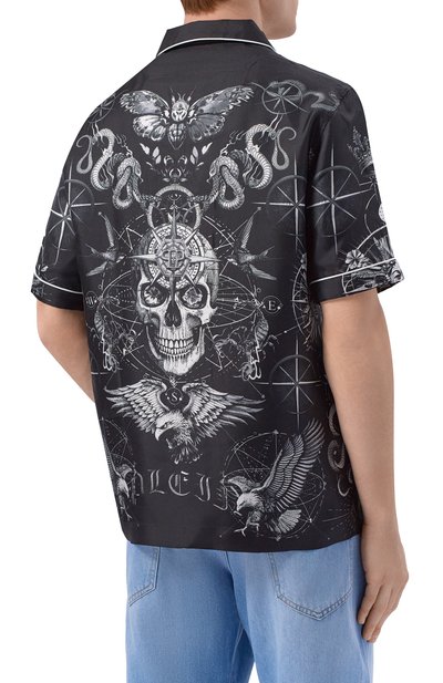 Шелковая рубашка PHILIPP PLEIN, арт. SAFC MRP2548 PTE104N, фото 4