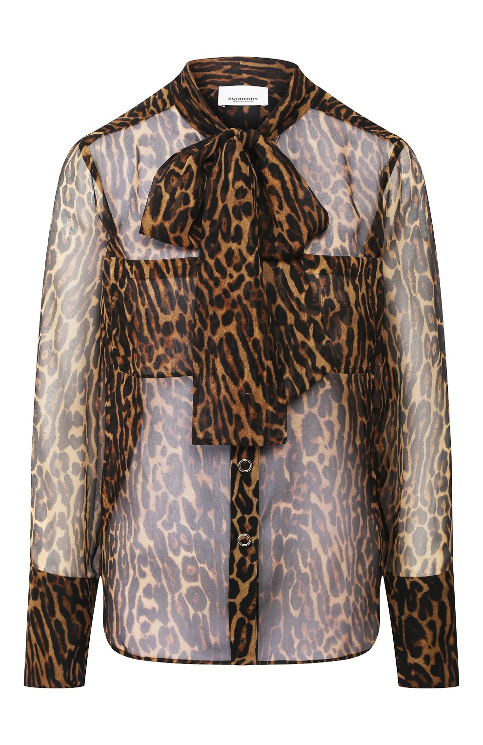 Шелковая блузка BURBERRY, арт. 8024256, фото 1
