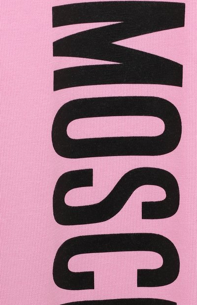 Хлопковые легинсы MOSCHINO, арт. HGP047/LBA00/4A-8A, фото 3