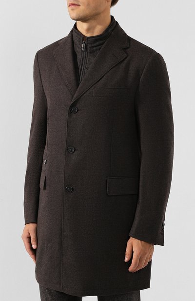 Шерстяное пальто CORNELIANI, арт. 841590-9813400/00, фото 3