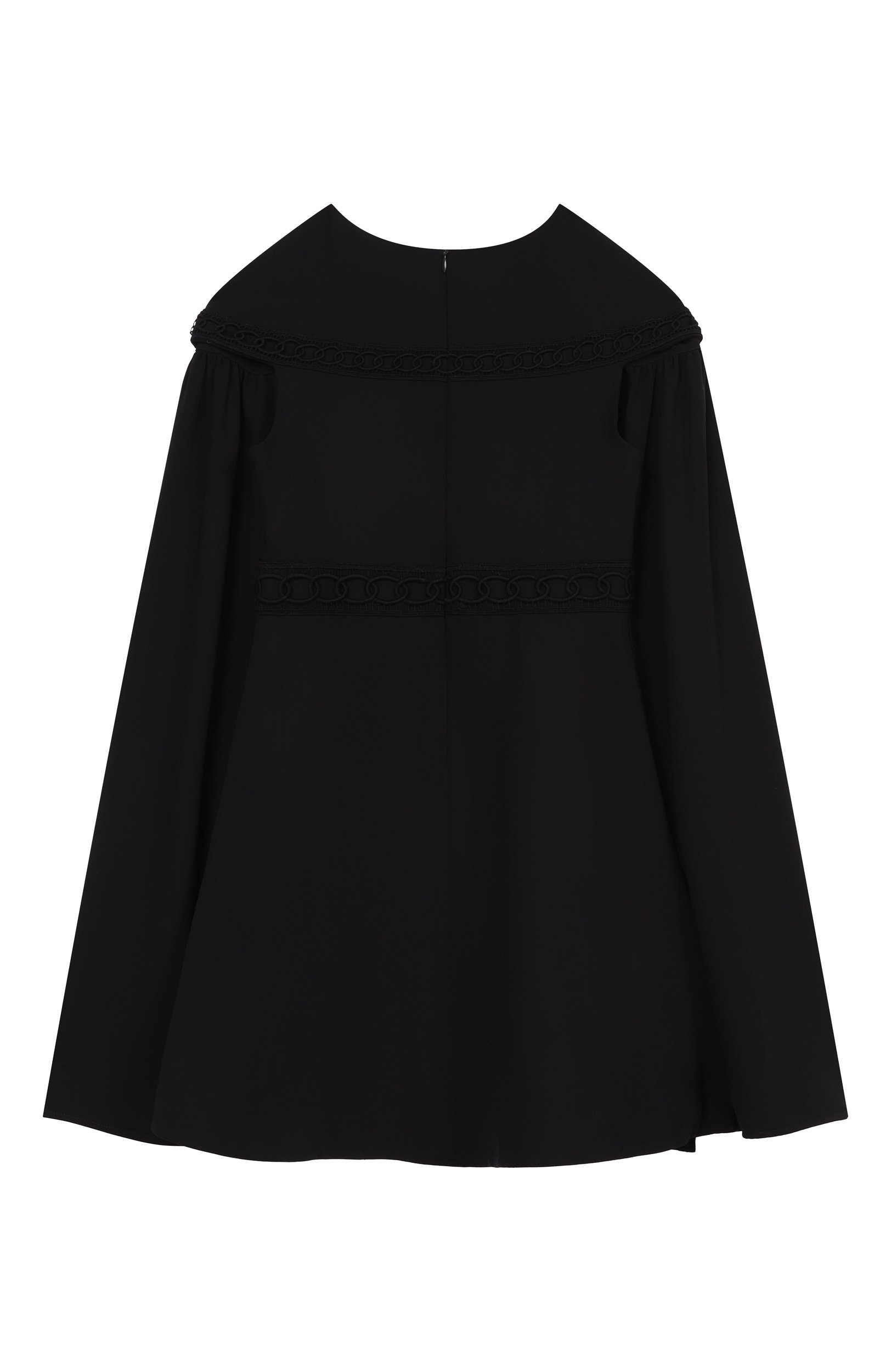 Платье ELIE SAAB JUNIOR черного цвета по цене 87850 руб., арт. EFAB126 ML/TS1036, фото 2 Платье ELIE SAAB JUNIOR, арт. EFAB126 ML/TS1036, фото 2