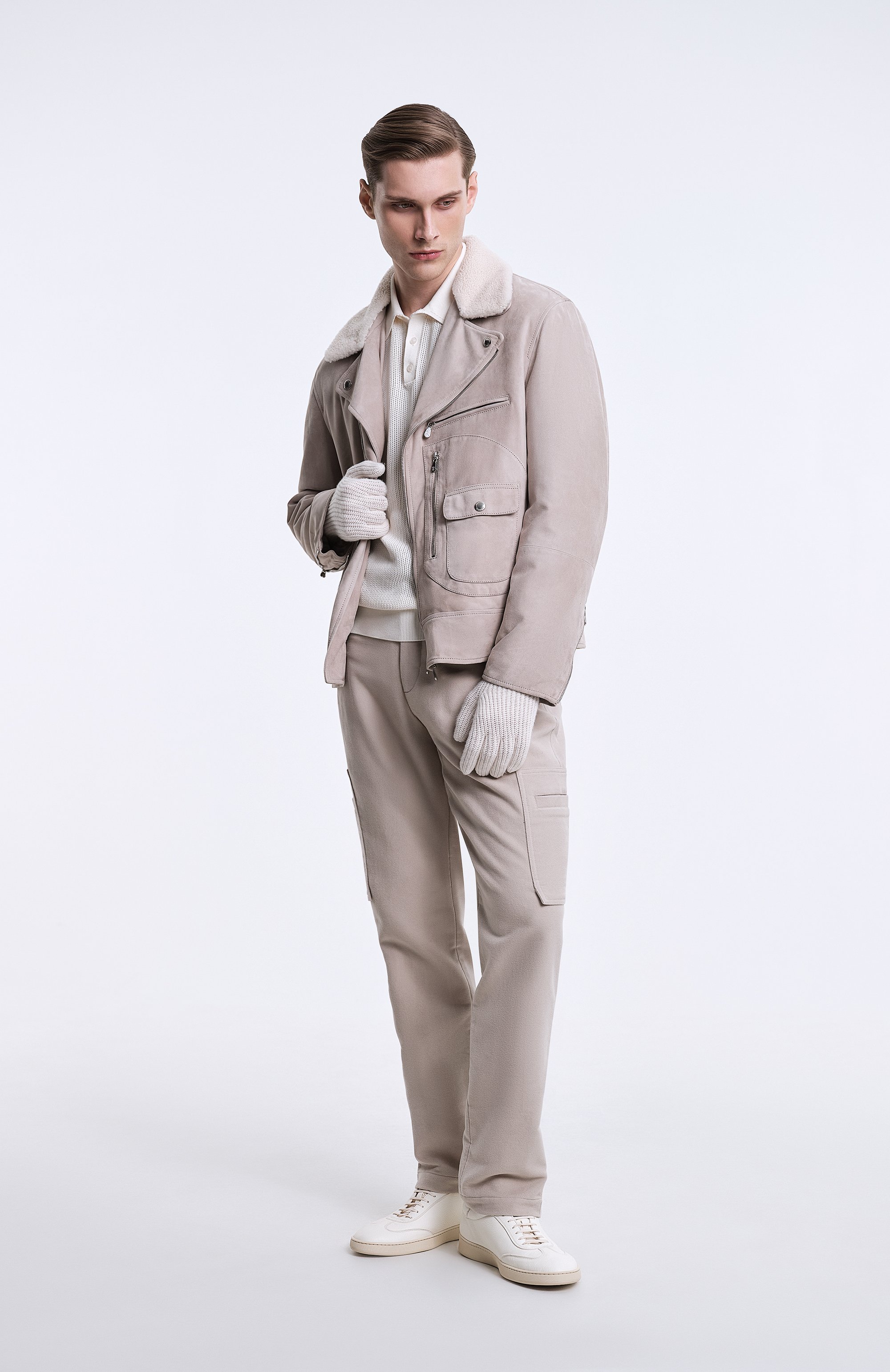 Хлопковые брюки-карго ZILLI, арт. CPPT05M010013008U, фото 7