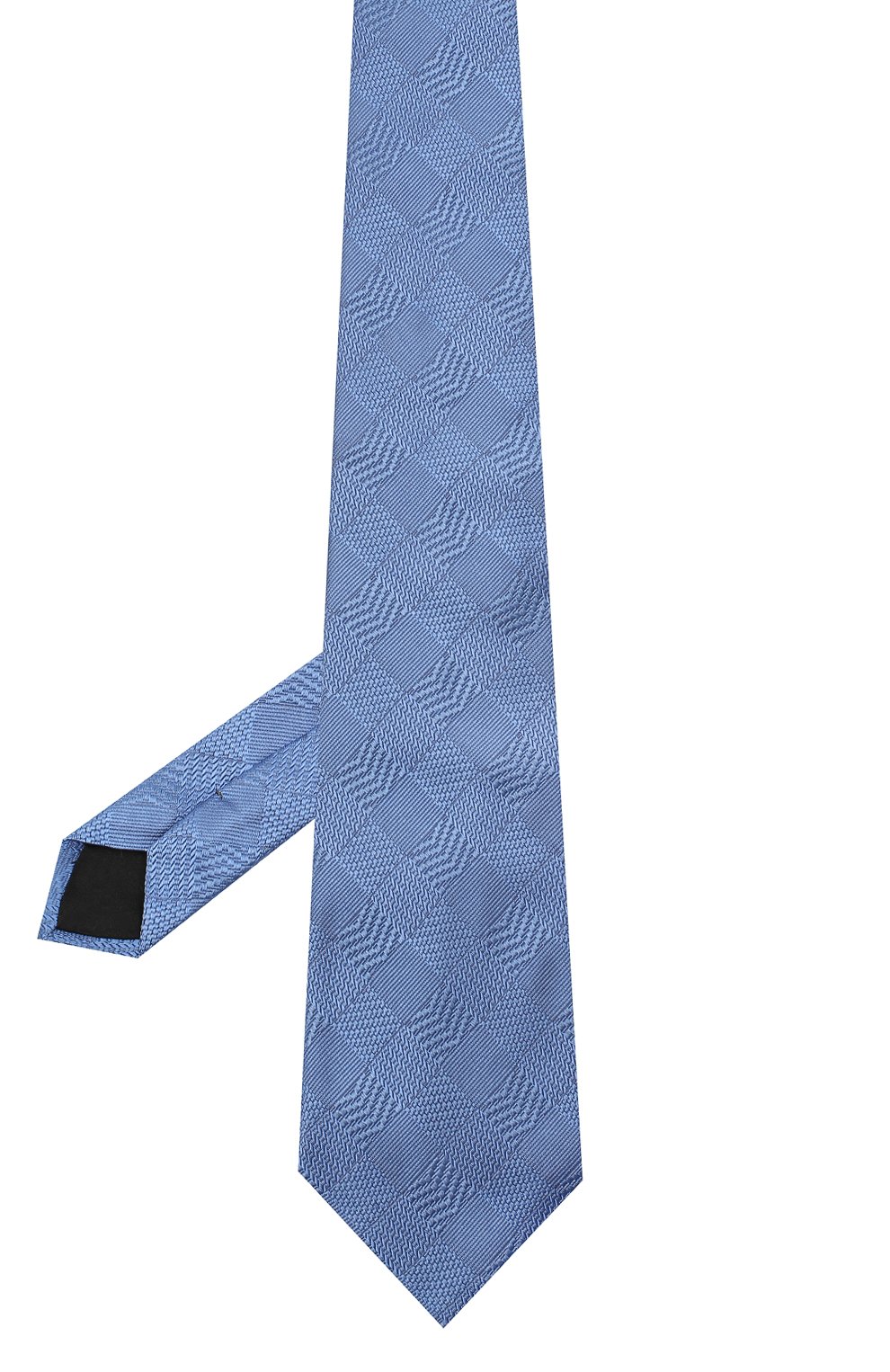 Шелковый галстук LANVIN голубого цвета по цене 9950 руб., арт. 3233/TIE, фото 2 Шелковый галстук LANVIN, арт. 3233/TIE, фото 2