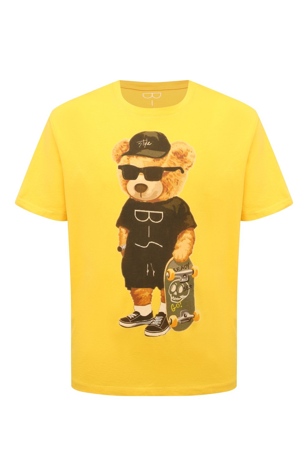 Хлопковая футболка BISIBIGLIO, арт. 0RS0 BLACK/2212 RIF (C0TT0NE PESANTE), фото 1