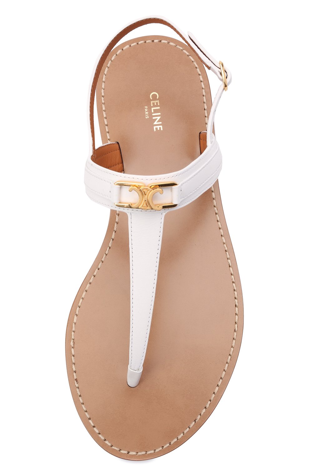 Кожаные сандалии CELINE, арт. 333103655C, фото 6