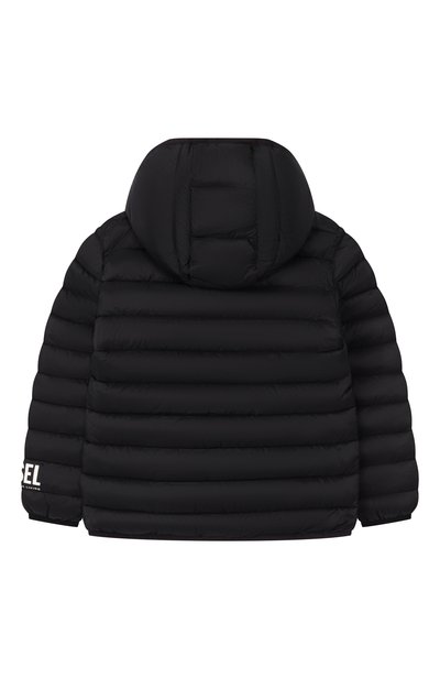 Утепленная куртка DIESEL черного цвета по цене 15750 руб., арт. J02695/KXBT0, фото 2 Утепленная куртка DIESEL, арт. J02695/KXBT0, фото 2