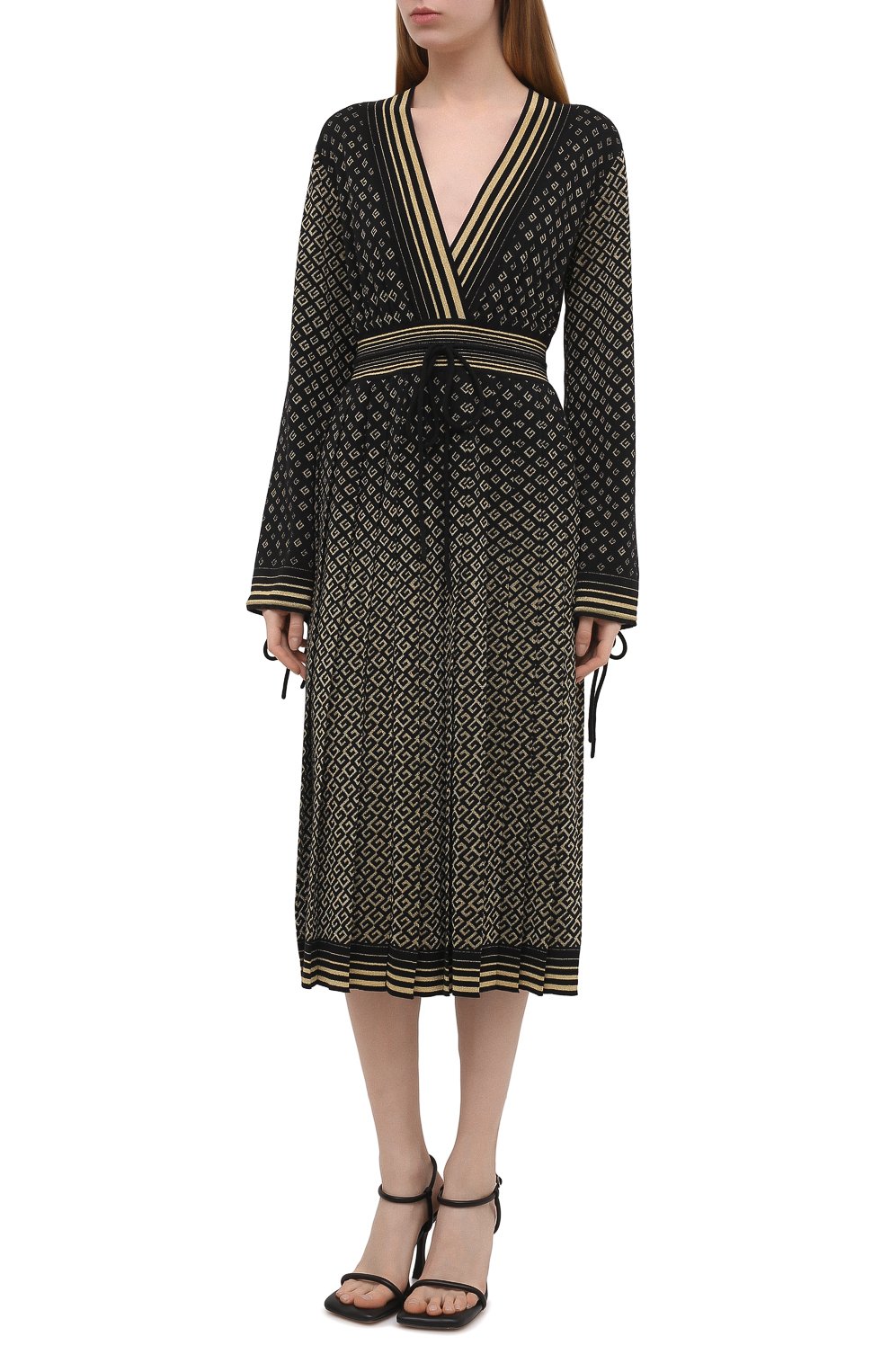 Платье из шерсти и вискозы GUCCI, арт. 644736/XKB0G, фото 3