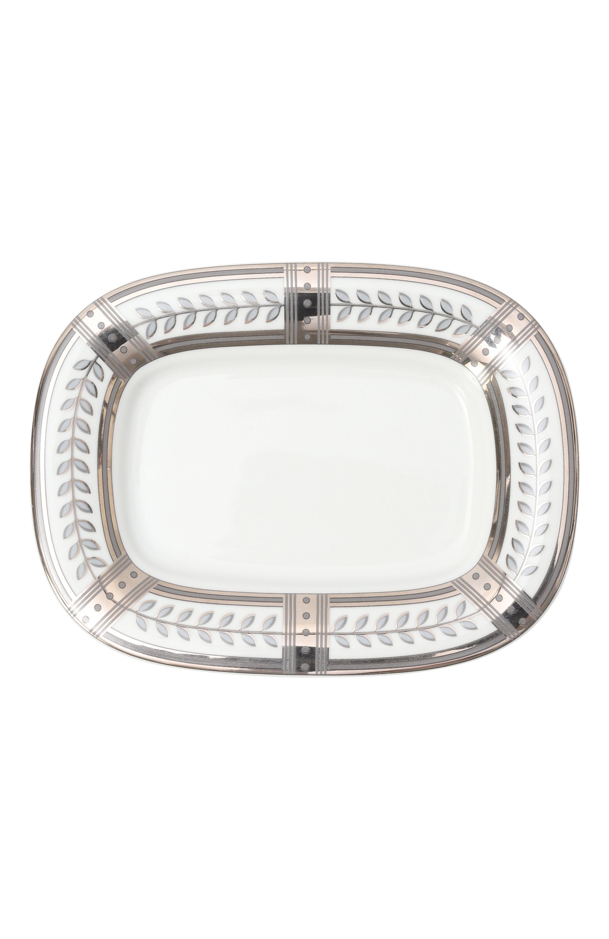 Набор из солонки и перечницы на подносе STEFANO RICCI, арт. 0SALPEP001/LEAVES, фото 2