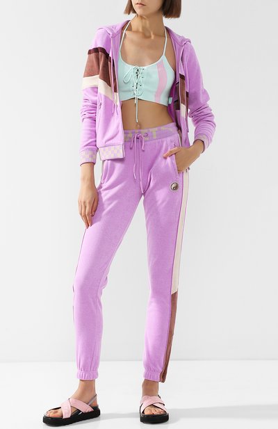 Топ lacing crop halter top FENTY PUMA BY RIHANNA голубого цвета по цене 7640 руб., арт. 57726202, фото 2 Топ lacing crop halter top FENTY PUMA BY RIHANNA, арт. 57726202, фото 2