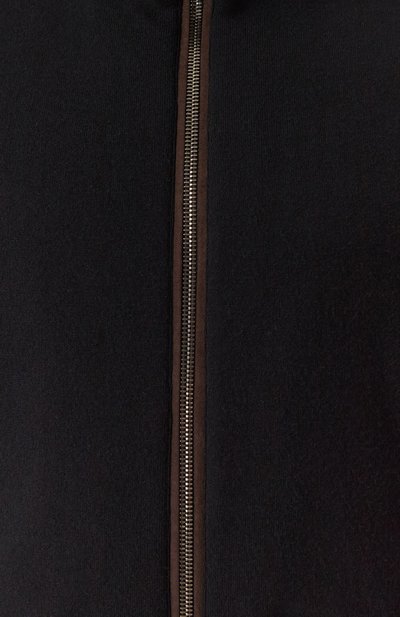 Пуховый бомбер bellati-mrw с отделкой из овчины MOORER черного цвета по цене 299500 руб., арт. BELLATI/MRW, фото 5 Пуховый бомбер bellati-mrw с отделкой из овчины MOORER, арт. BELLATI/MRW, фото 5