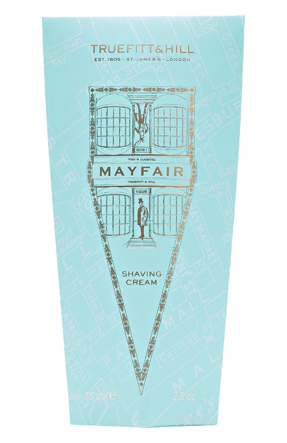 Крем для бритья mayfair (75g) TRUEFITT AND HILL бесцветного цвета по цене 6600 руб., арт. 01138, фото 2 Крем для бритья mayfair (75g) TRUEFITT AND HILL, арт. 01138, фото 2