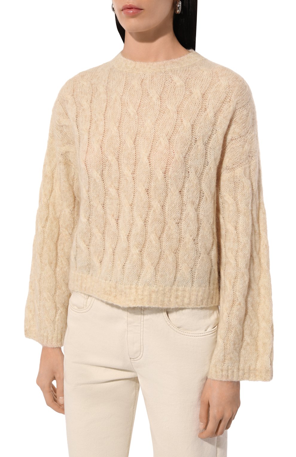 Шерстяной свитер BRUNELLO CUCINELLI, арт. MHM523600, фото 3