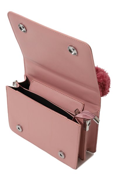 Сумка MONNALISA темно-розового цвета по цене 15680 руб., арт. 17D002, фото 3 Сумка MONNALISA, арт. 17D002, фото 3