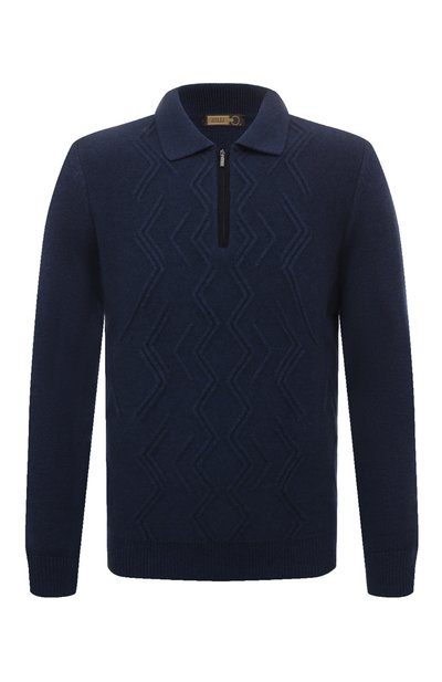 Мужская поло из шерсти и кашемира ZILLI, арт. KZP001M0220VMI000