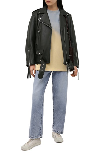 Хлопковая футболка ACNE STUDIOS, арт. AL0205, фото 2