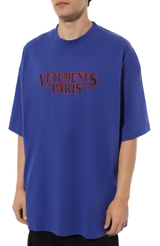 фото Хлопковая футболка vetements