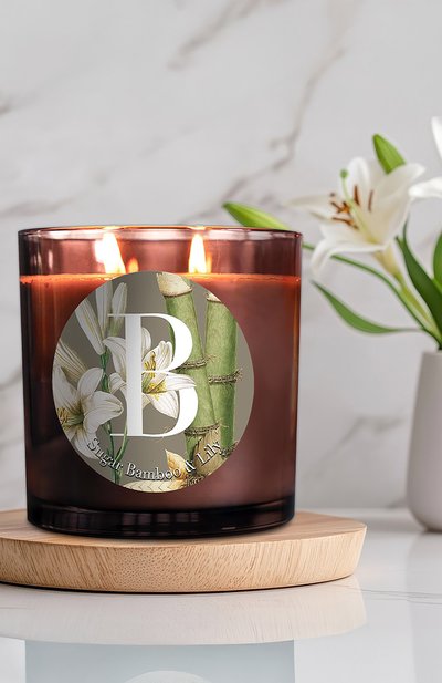 Свеча sugar bamboo & lily (350g) PERNICI, арт. 8001962090599, фото 3