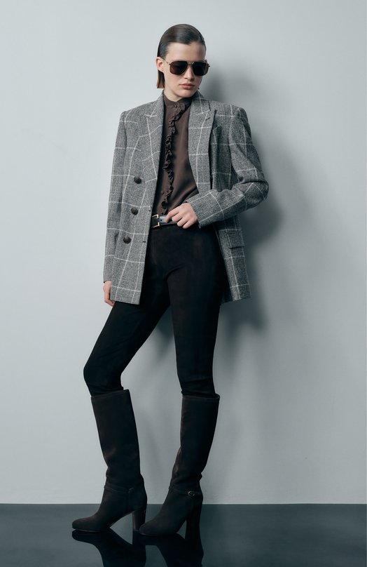 Шелковая блузка MVST M25.1PW.B001/R660 Коричневый  M25.1PW.B001/R660 Фото 6