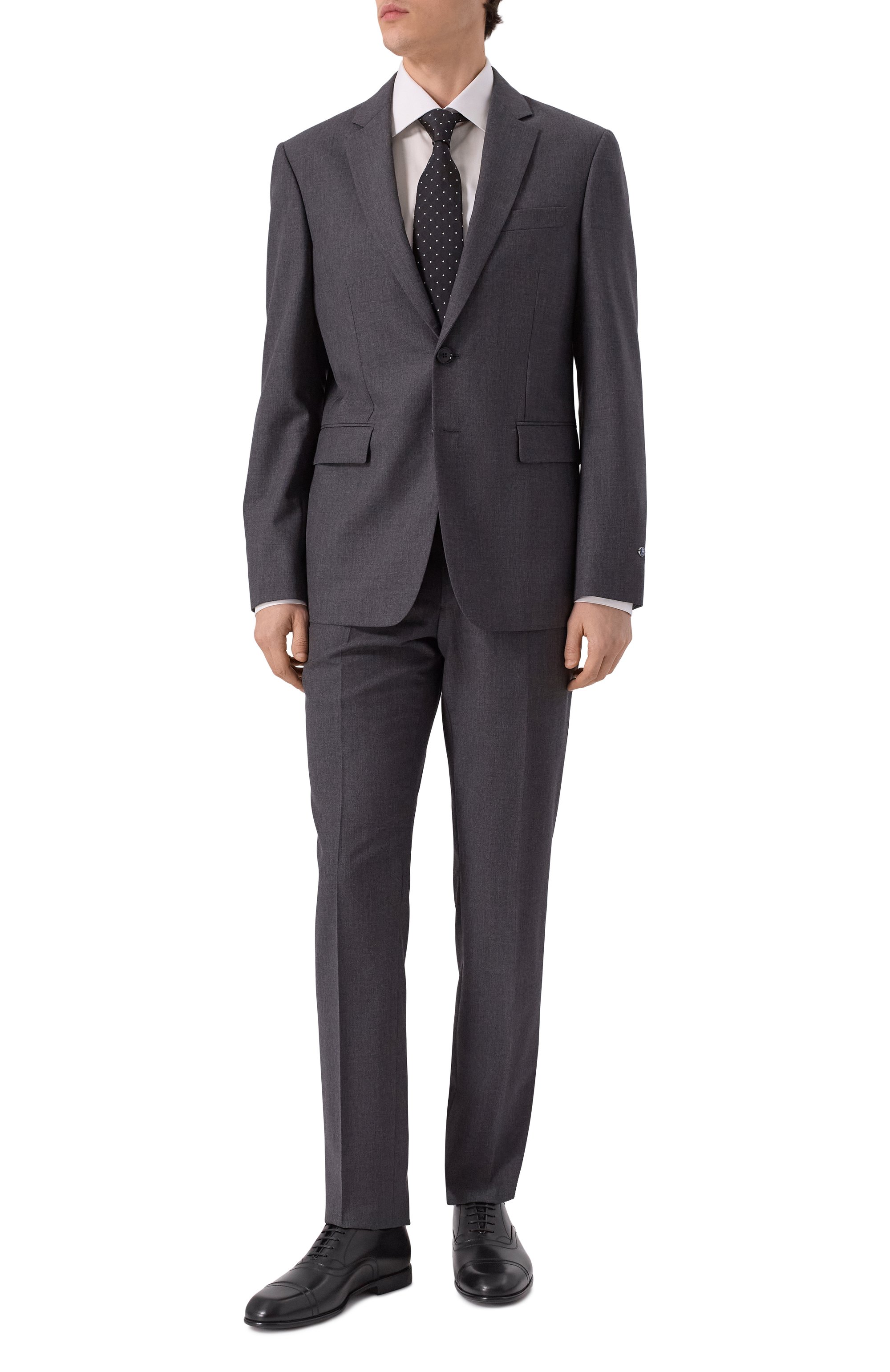 Кожаные оксфорды FERRAGAMO, арт. 027995/775110, фото 2