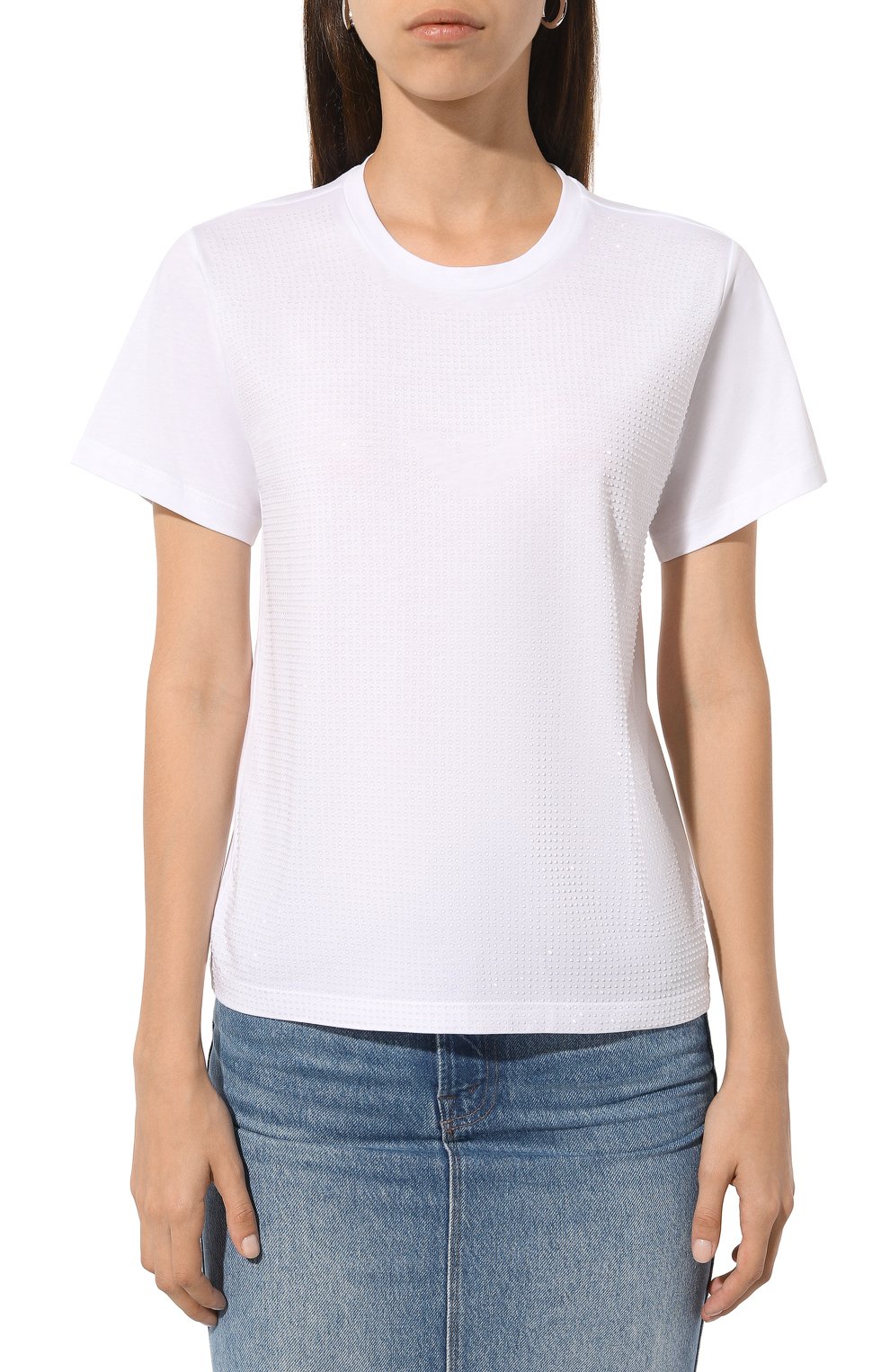 Хлопковая футболка EMPORIO ARMANI, арт. 6D2T7F/2JFNZ, фото 3