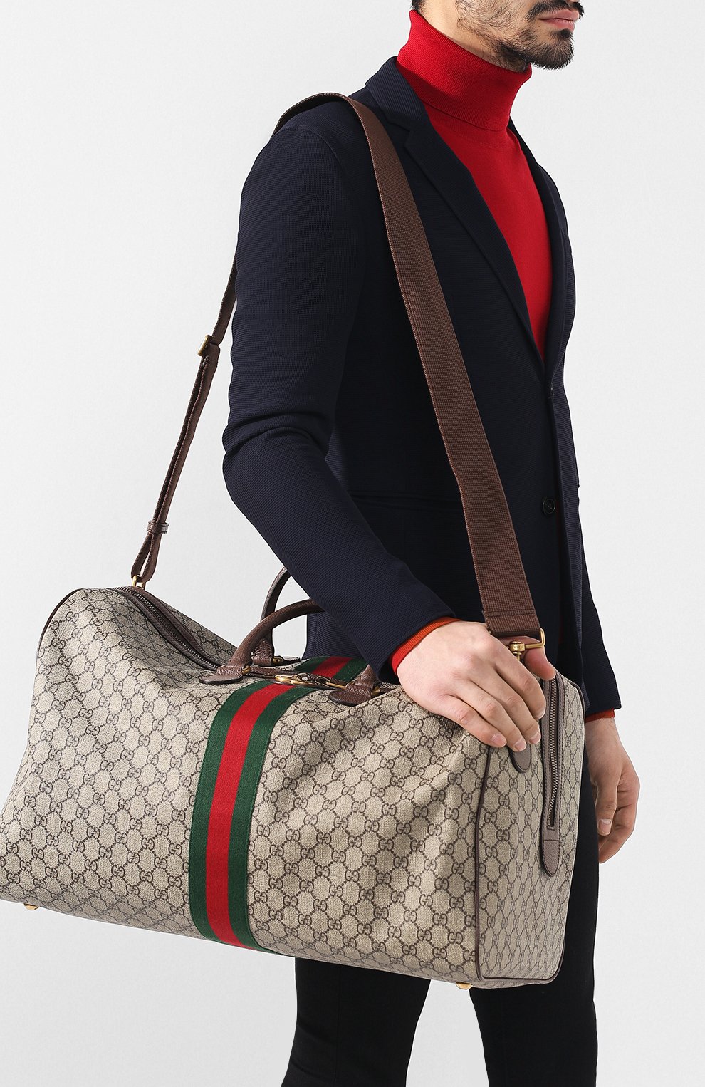 Текстильная дорожная сумка ophidia GUCCI, арт. 547959/9C2ST, фото 5