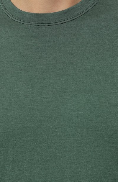 Футболка из шелка и хлопка KITON, арт. UMK0355, фото 5