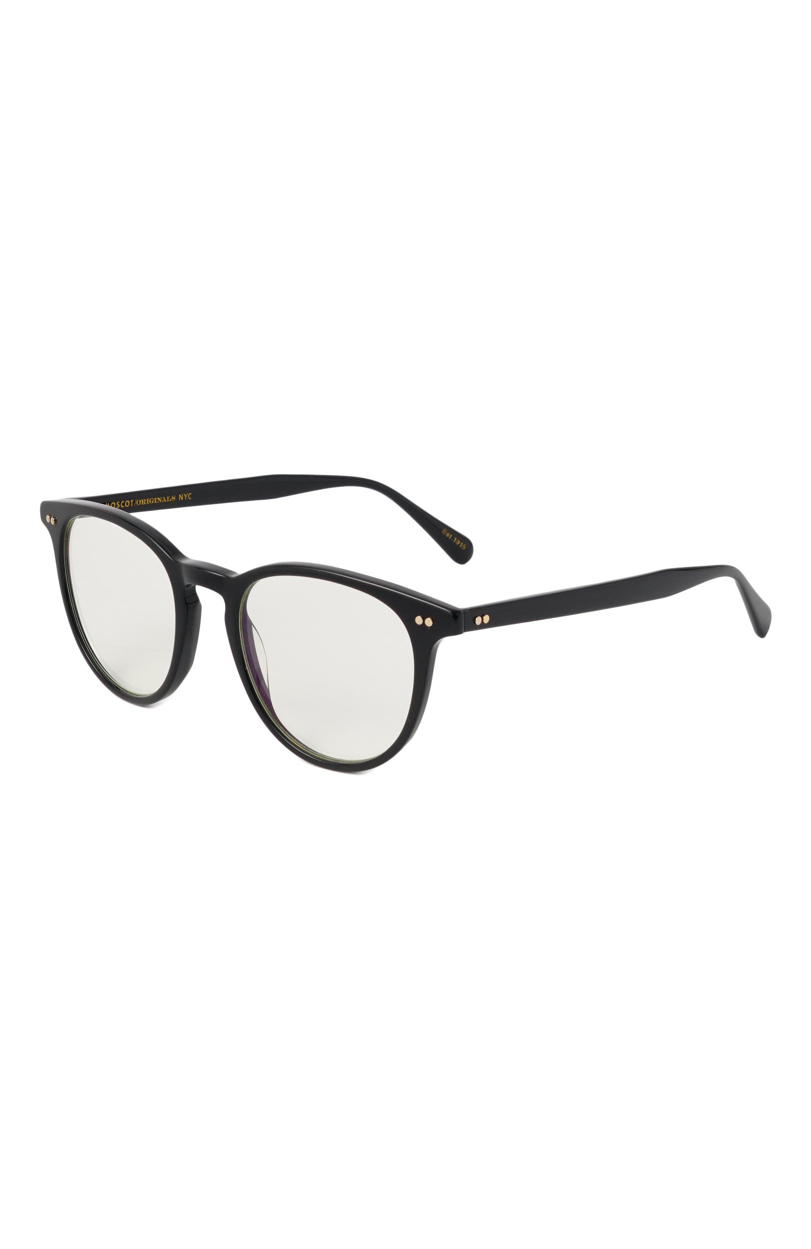 Оправа MOSCOT черного цвета по цене 41600 руб., арт. JARED BLACK, фото 1 Оправа MOSCOT, арт. JARED BLACK, фото 1