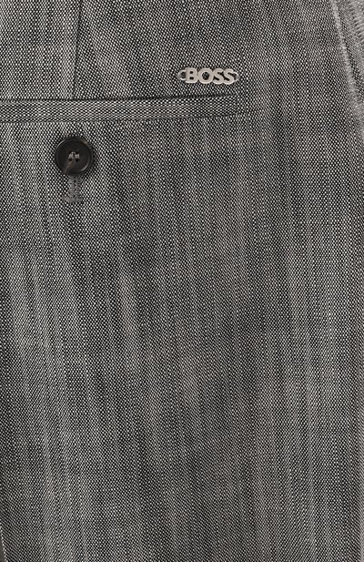 Брюки из вискозы BOSS, арт. 50531880, фото 5