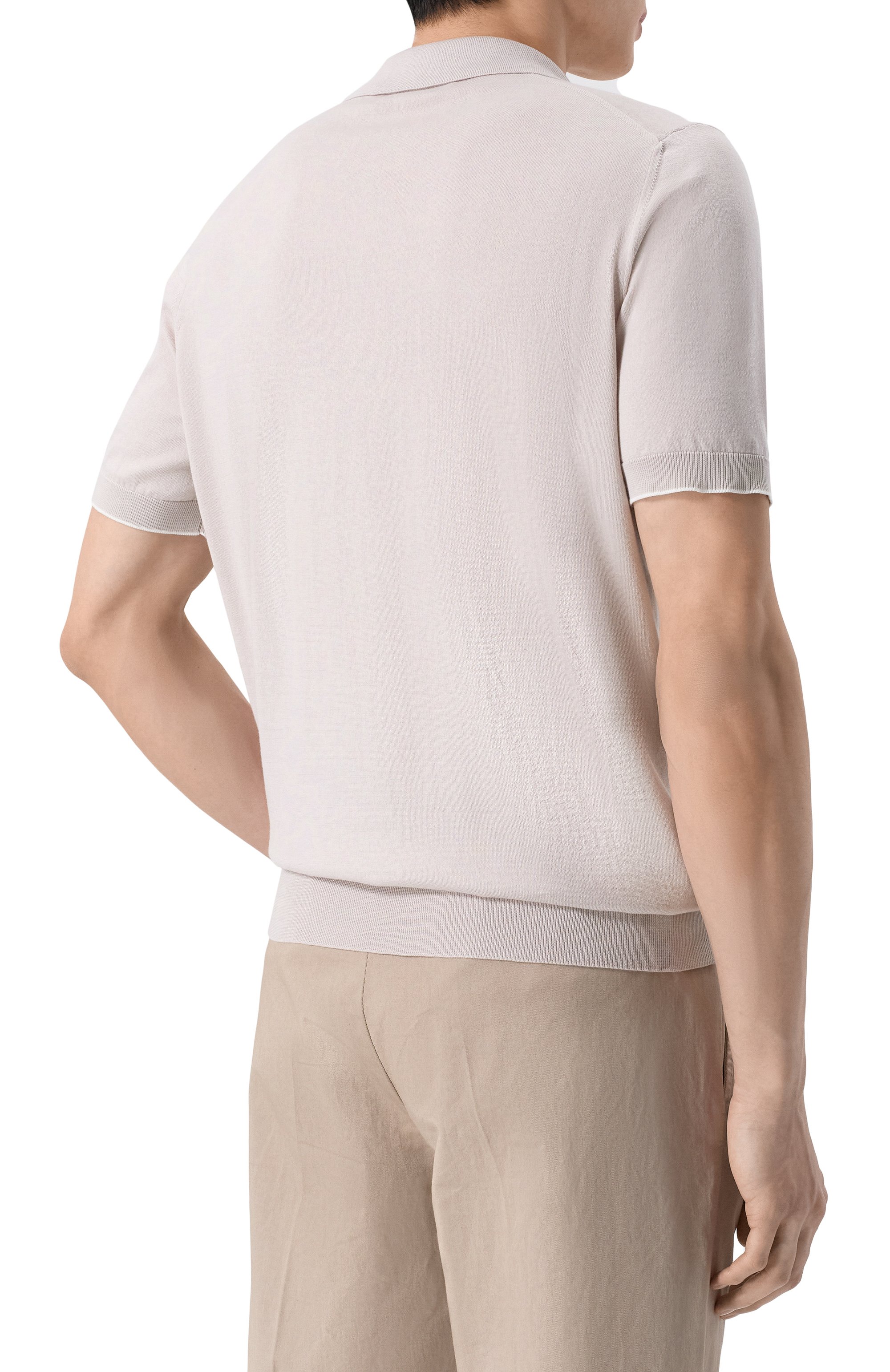 Хлопковое поло BRUNELLO CUCINELLI, арт. M29800145, фото 4