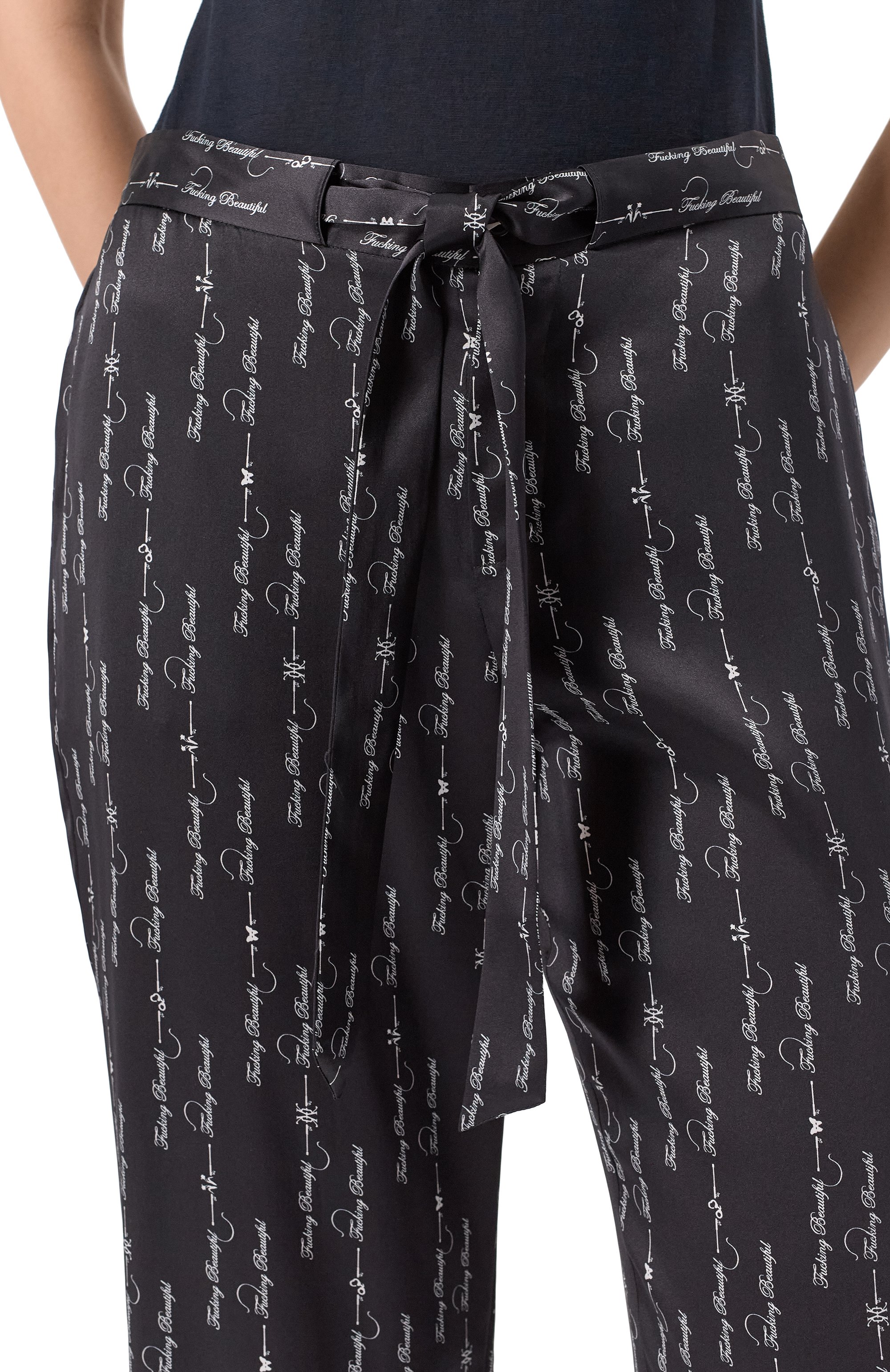 Шелковые брюки KIKI DE MONTPARNASSE, арт. C002PT042, фото 5