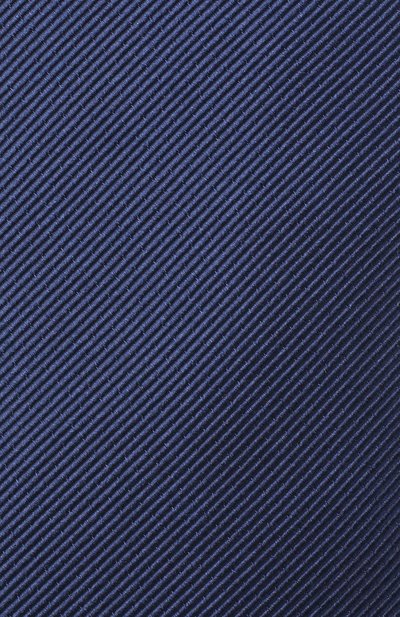 Шелковый галстук LANVIN темно-синего цвета по цене 15700 руб., арт. 1302/TIE, фото 3 Шелковый галстук LANVIN, арт. 1302/TIE, фото 3