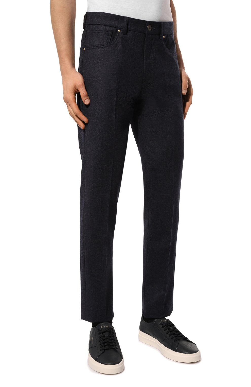 Шерстяные брюки BERWICH, арт. B0R0L023/FA1386X, фото 3