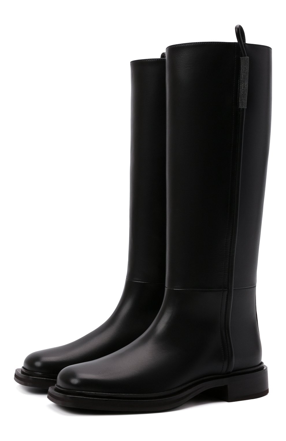 Кожаные сапоги BRUNELLO CUCINELLI, арт. MZBSC2051, фото 1