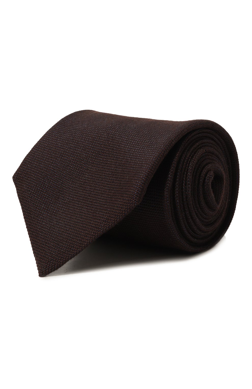 Галстук из шелка и кашемира STEFANO RICCI коричневого цвета по цене 35250 руб., арт. CCX/18128, фото 1 Галстук из шелка и кашемира STEFANO RICCI, арт. CCX/18128, фото 1