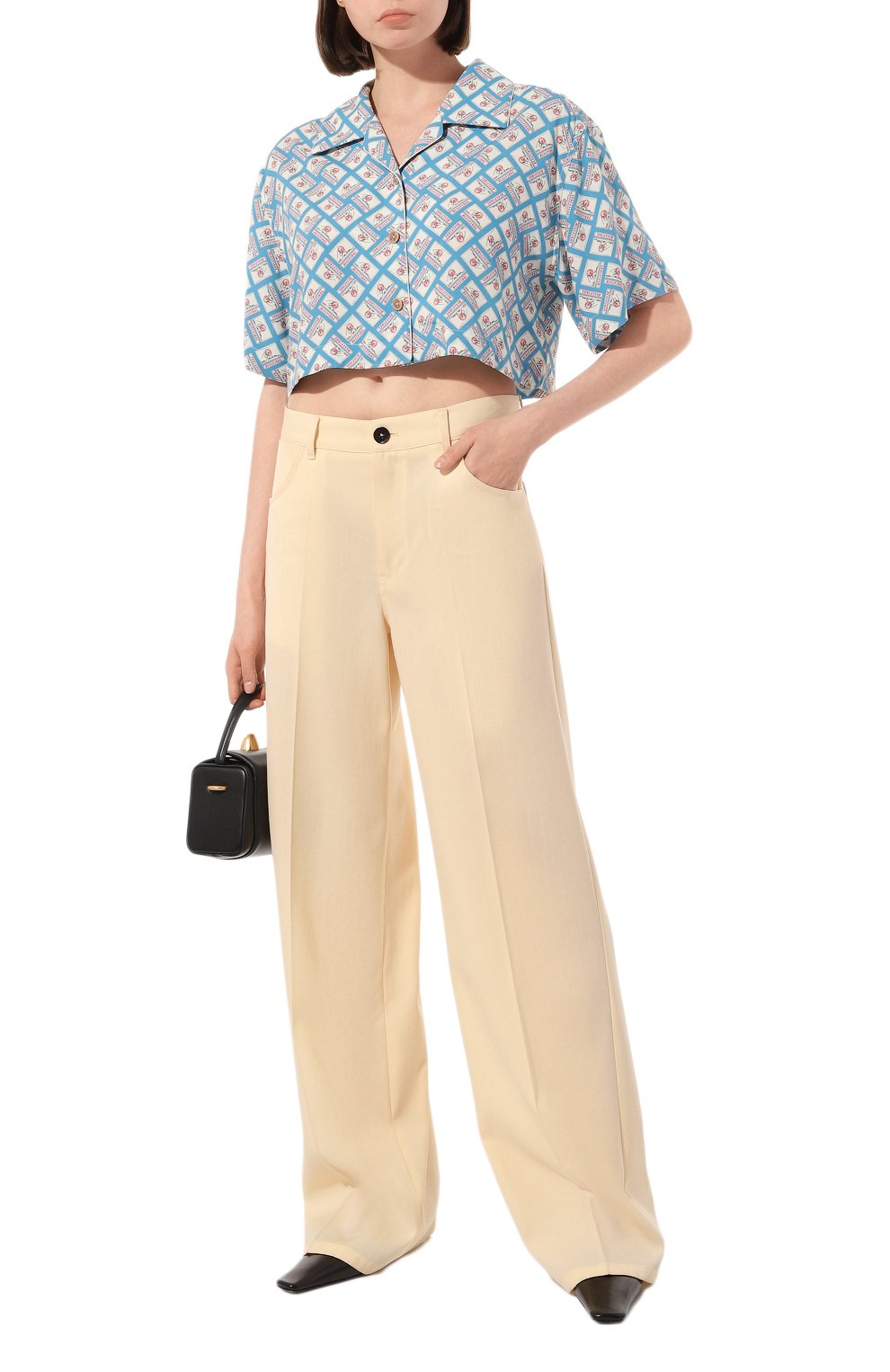 Рубашка из вискозы ULYANA SERGEENKO, арт. CMA012SS22P 1557т22, фото 2