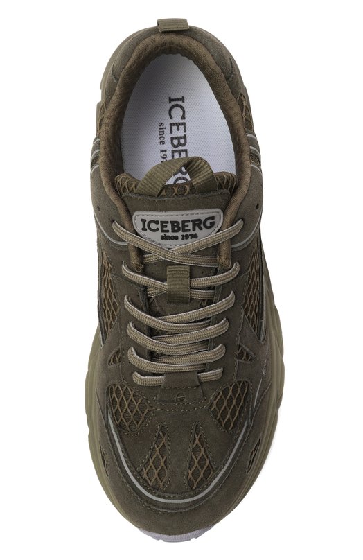 Комбинированные кроссовки Iceberg IU1706 Хаки  IU1706 Фото 5