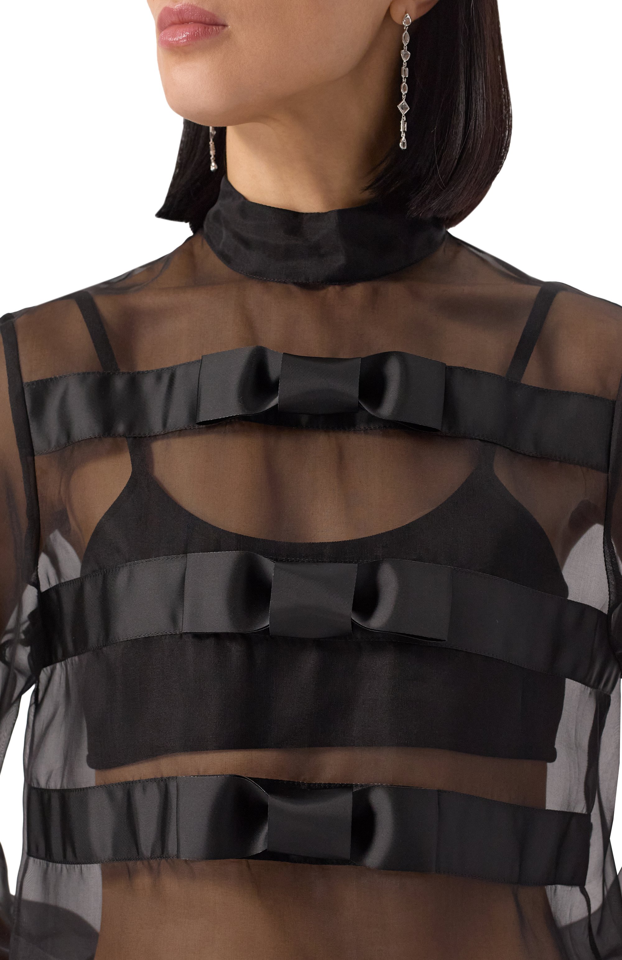 Шелковая блузка NINA RICCI, арт. 25PCT0015/SE0789, фото 5