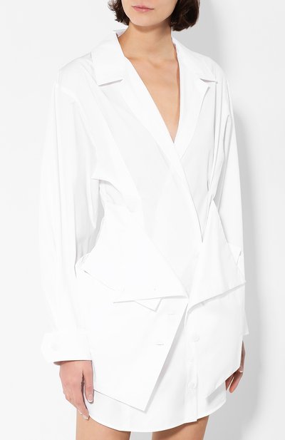 Хлопковое платье JACQUEMUS, арт. 194DR10/62100, фото 3