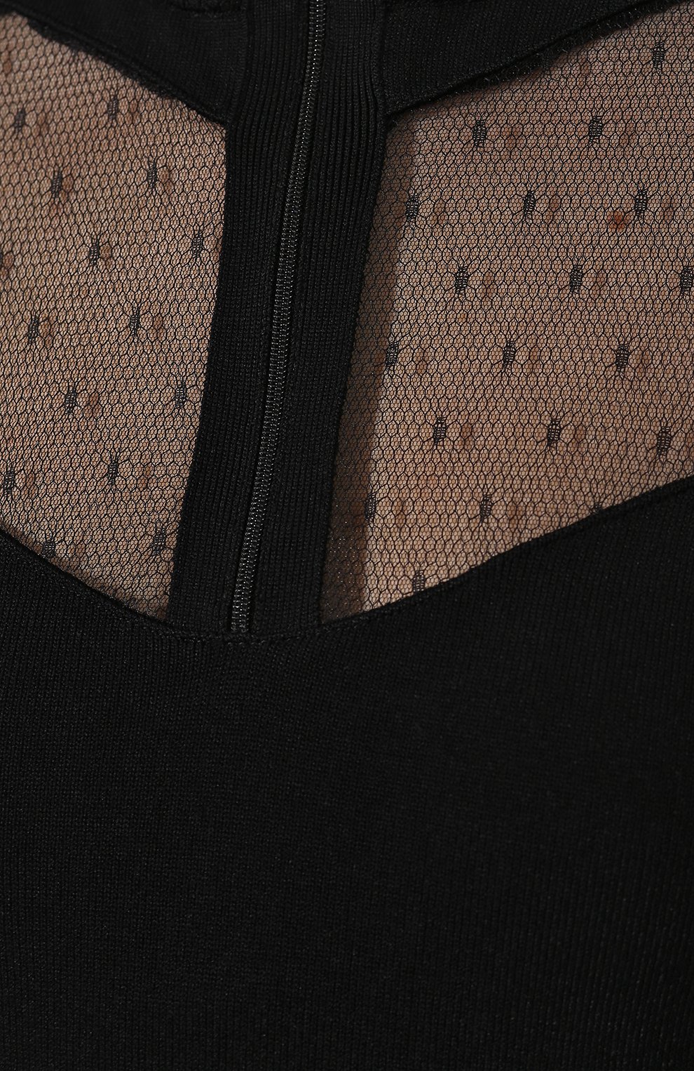 Платье из вискозы REDVALENTINO черного цвета по цене 38900 руб., арт. RR3KDA05/FNE, фото 5 Платье из вискозы REDVALENTINO, арт. RR3KDA05/FNE, фото 5
