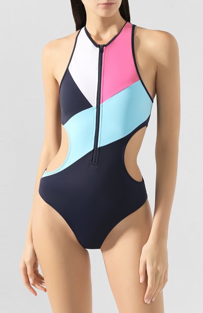 Слитный купальник TOMMY HILFIGER розового цвета по цене 9490 руб., арт. UW0UW01429, фото 2 Слитный купальник TOMMY HILFIGER, арт. UW0UW01429, фото 2
