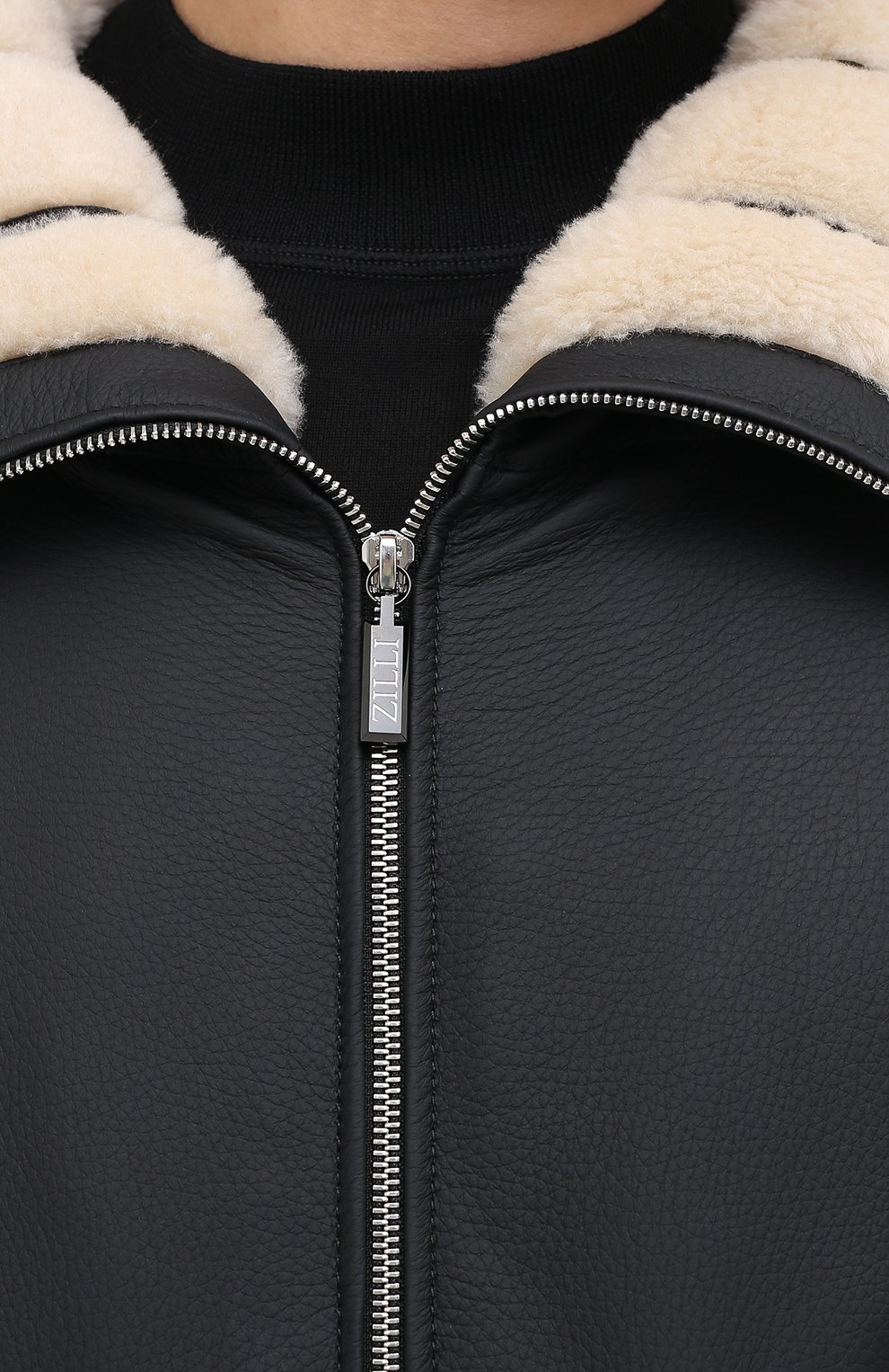 Кожаный бомбер ZILLI, арт. MAS-GALIE-01960/0003, фото 5