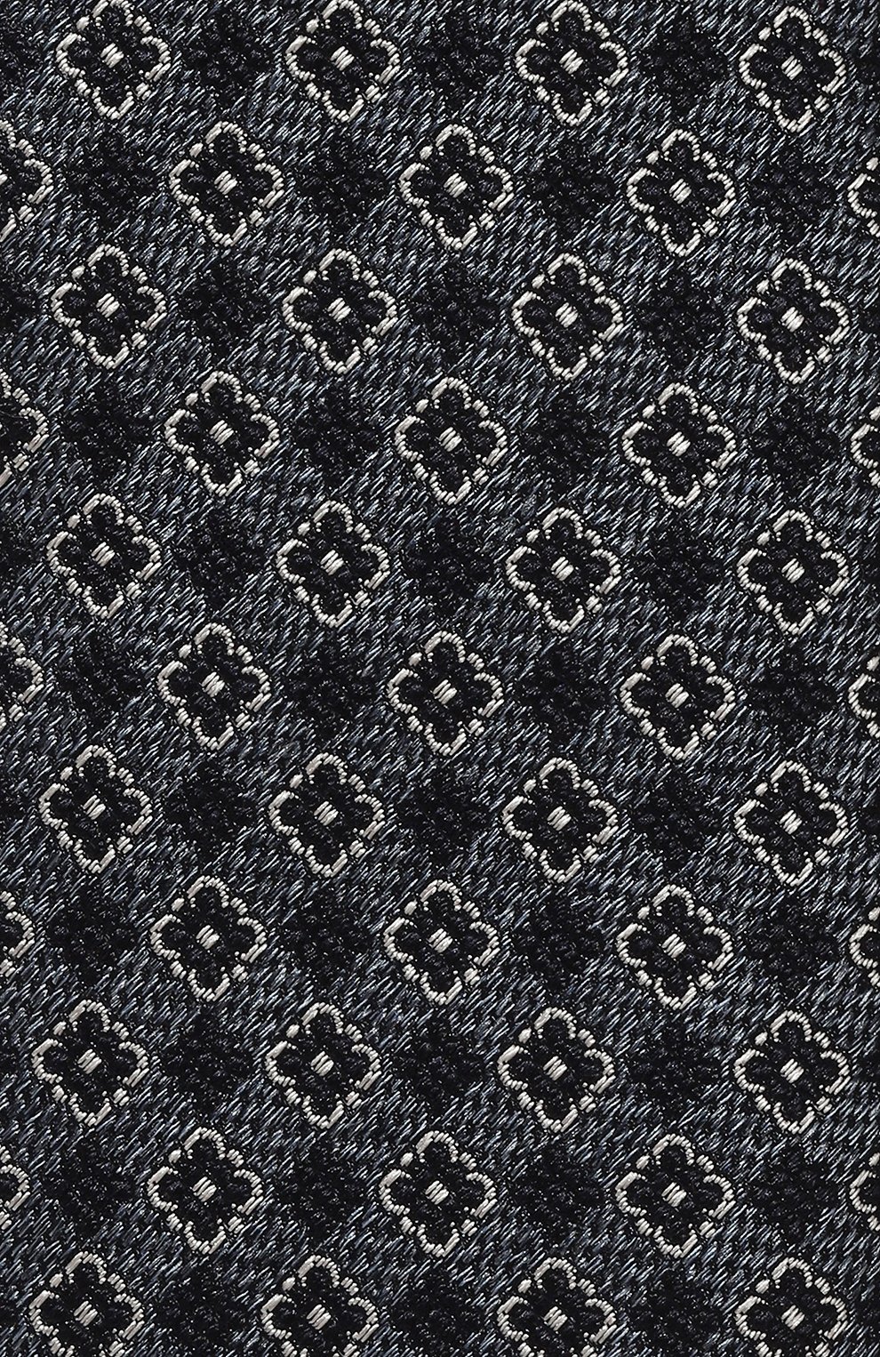 Шелковый галстук CANALI синего цвета по цене 15450 руб., арт. 18/HJ03955, фото 4 Шелковый галстук CANALI, арт. 18/HJ03955, фото 4