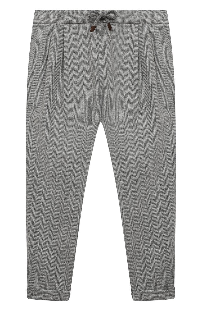 Шерстяные брюки BRUNELLO CUCINELLI, арт. BE258P113B, фото 1