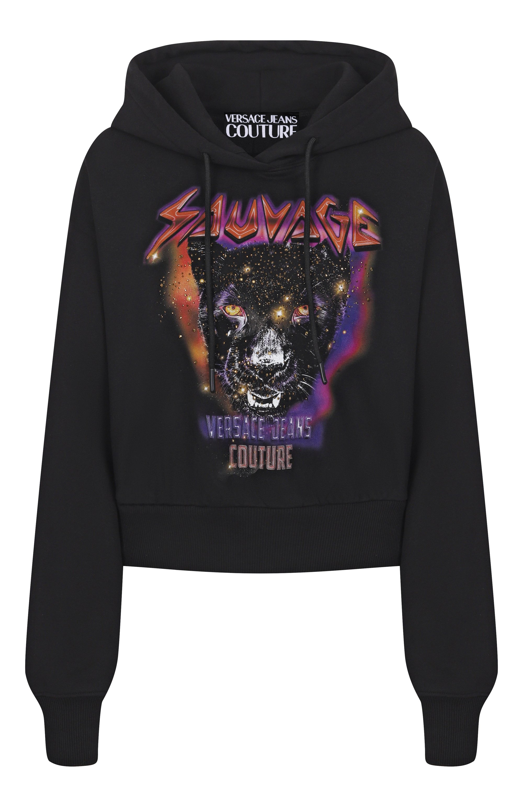 Хлопковое худи VERSACE JEANS COUTURE, арт. 78HAIC04/CF00C, фото 1