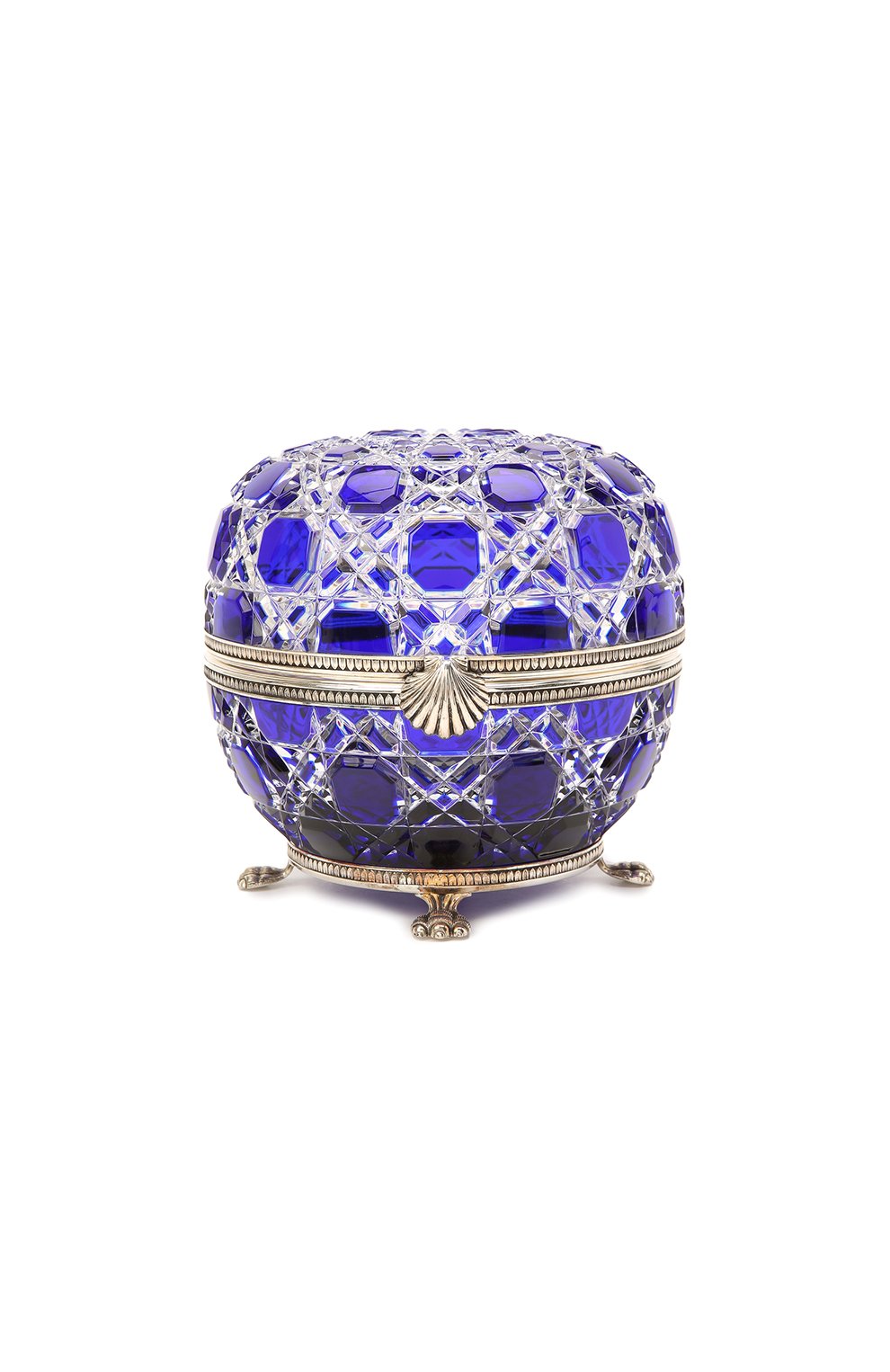 Шкатулка хрустальная с посеребрением TSAR, арт. 74-0735515B, фото 1
