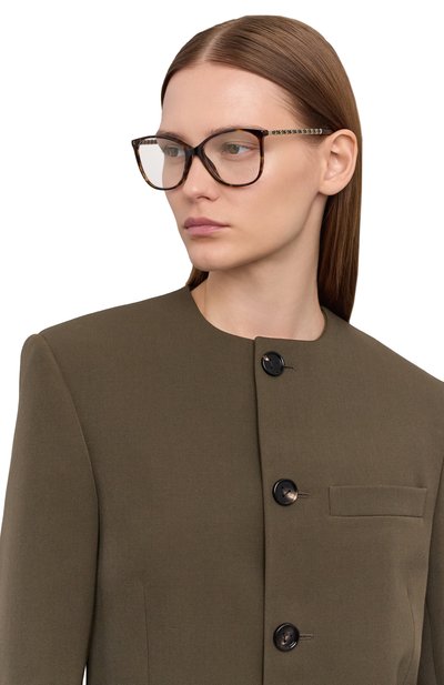 Оправа CHANEL коричневого цвета по цене 77600 руб., арт. 3408Q-C714, фото 2 Оправа CHANEL, арт. 3408Q-C714, фото 2