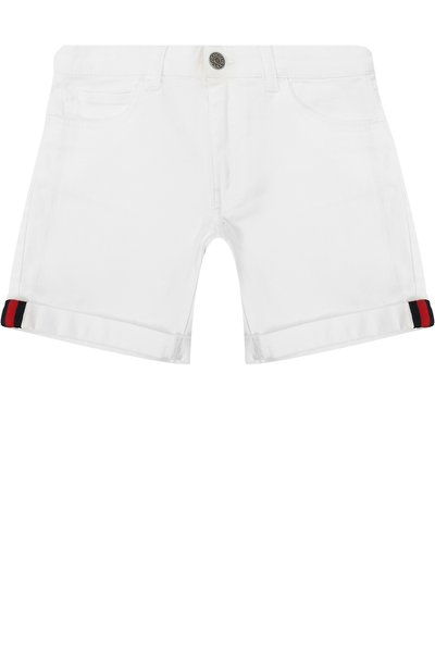 Шорты из денима с отворотами GUCCI, арт. 457170/XR440, фото 1