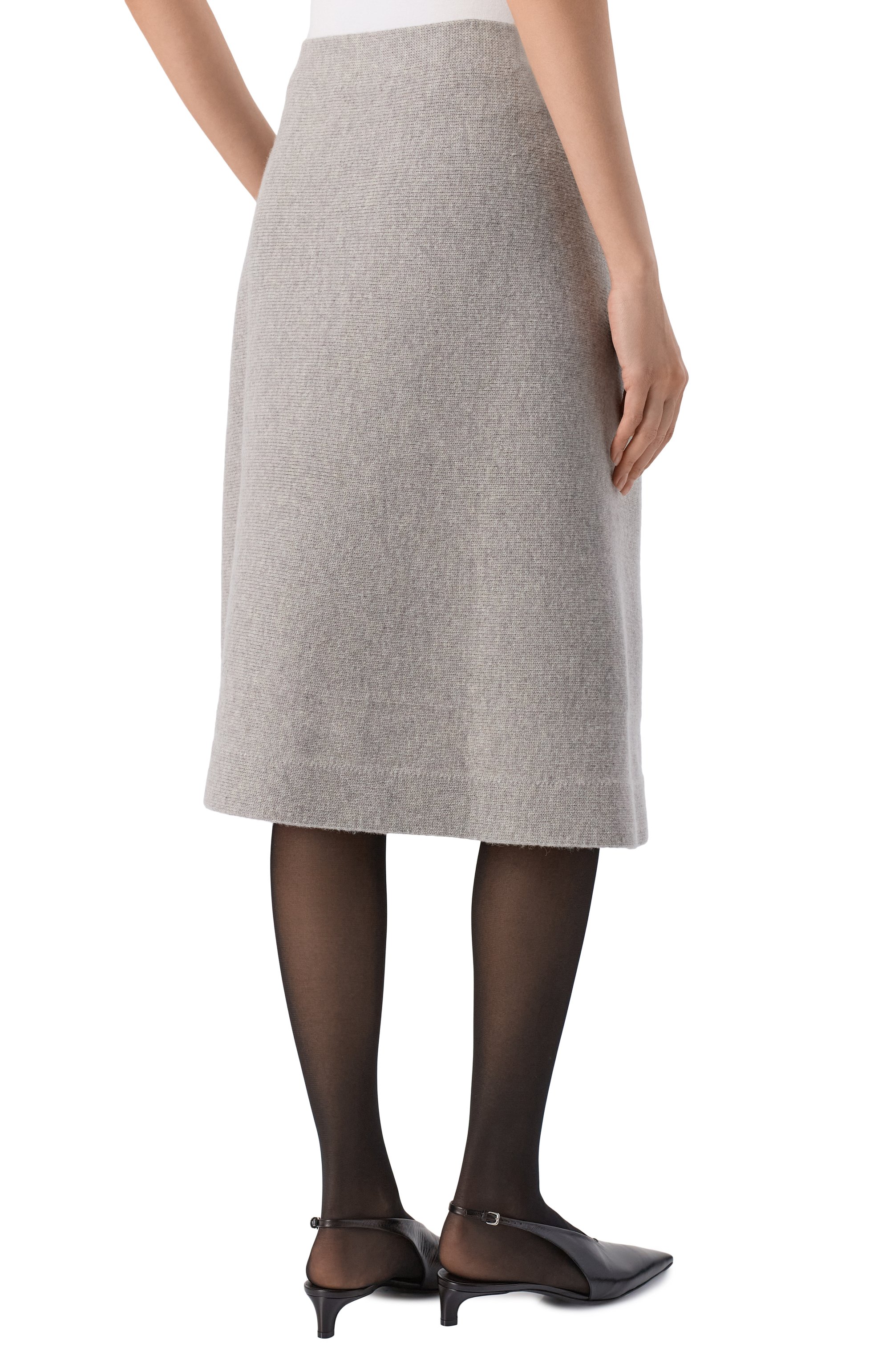 Юбка из шерсти и хлопка JIL SANDER, арт. J02MA0310/J14804, фото 4