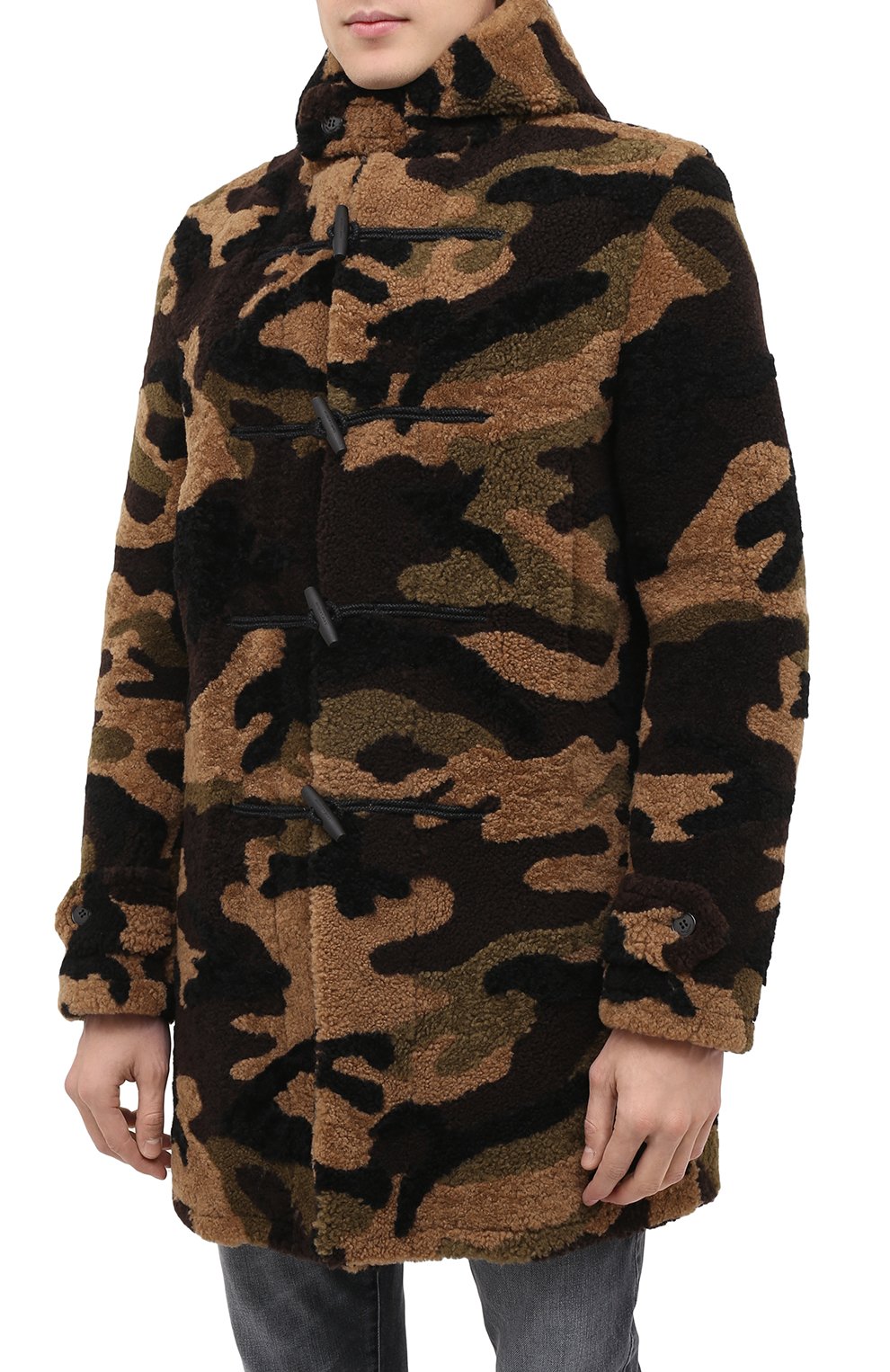 Шуба из овчины SAINT LAURENT, арт. 625115/Y7VC2, фото 4