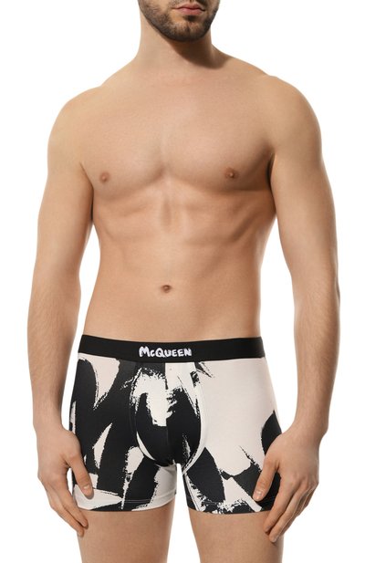 Хлопковые боксеры ALEXANDER MCQUEEN, арт. 710749 4112Q, фото 2